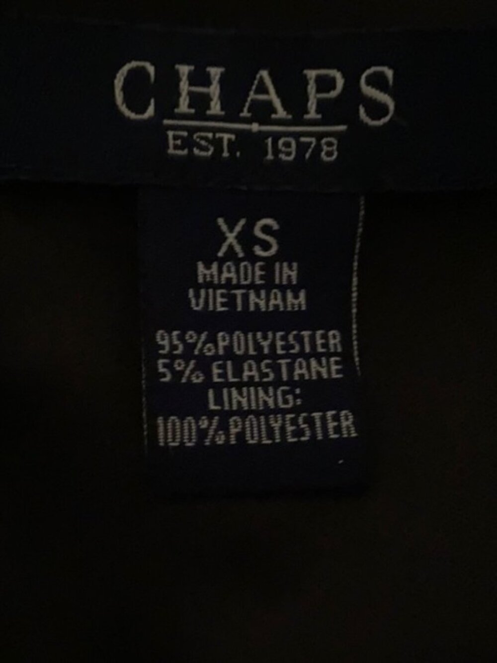 CHAPS Dress by Ralph Lauren Extra Small NEW - Picture 3 of 8